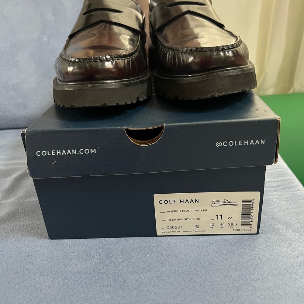 Cole Haan Black Leather Loafers - Picture 6 of 6